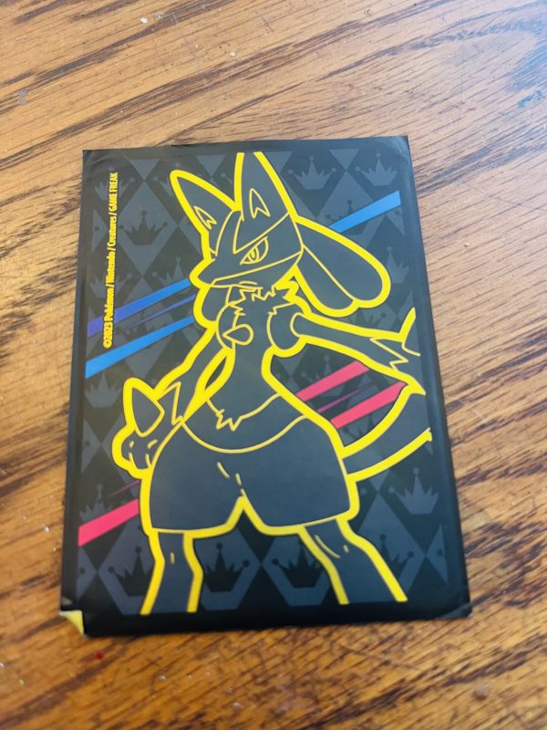 Pokemon Trading lucario holder